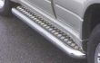 running board, side steps 76mm stain-steel with...