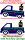 Hochleistungs-Niveau-Luftfedern (Luft-Zusatzfedern auf den hinteren Blattfedern) Nissan Navara, Typ NP300, D23, 4WD, Pickup, King Cab 2-türig, Bj. 06.2015-, mit 6" Doppelfaltenbalg-System, für schwere Zuladung oder Wohnkabine
