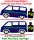 Niveauregulierungsfedern (Zusatzfedern) Fiat Doblo, Typ 263, Bj. 02.10-, nur für Personentransport (mit Seitenfenster, 5- oder 7-Sitze)