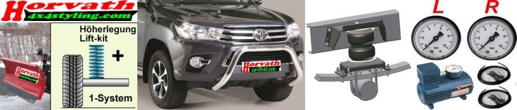 Toyota Hilux Revo, Zubehör